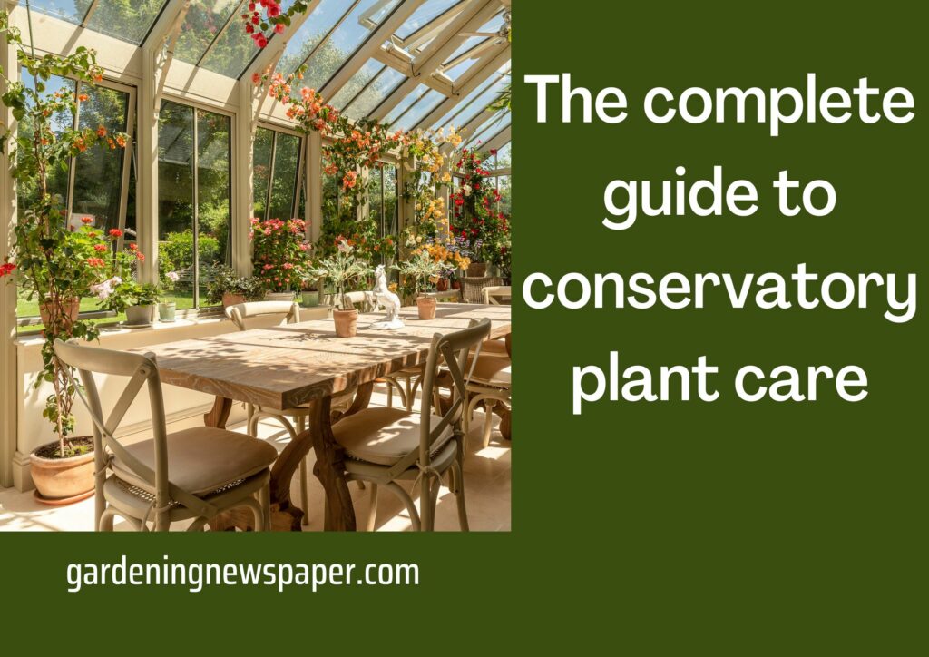 The complete guide to conservatory plant care