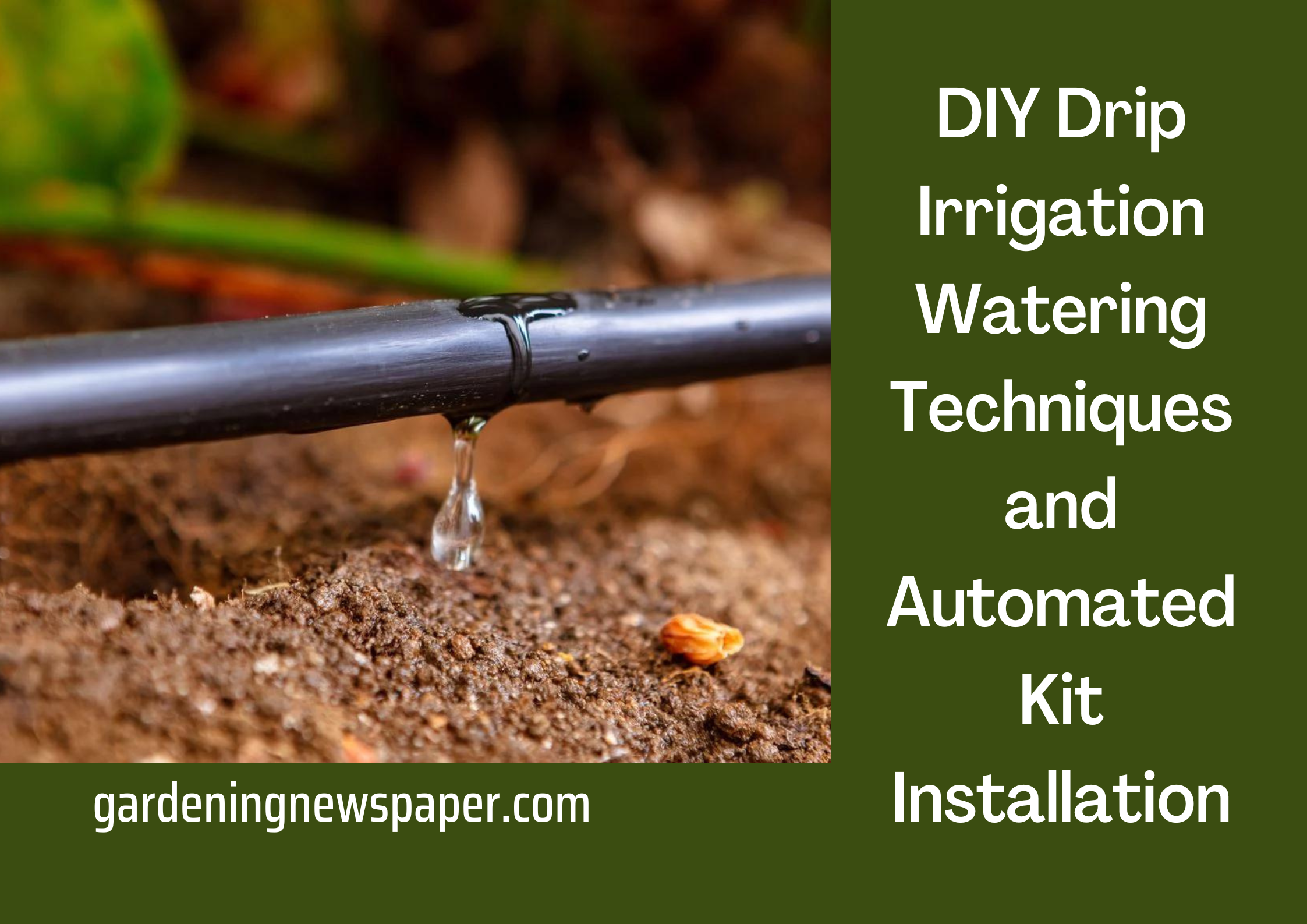  Drip Irrigation System 