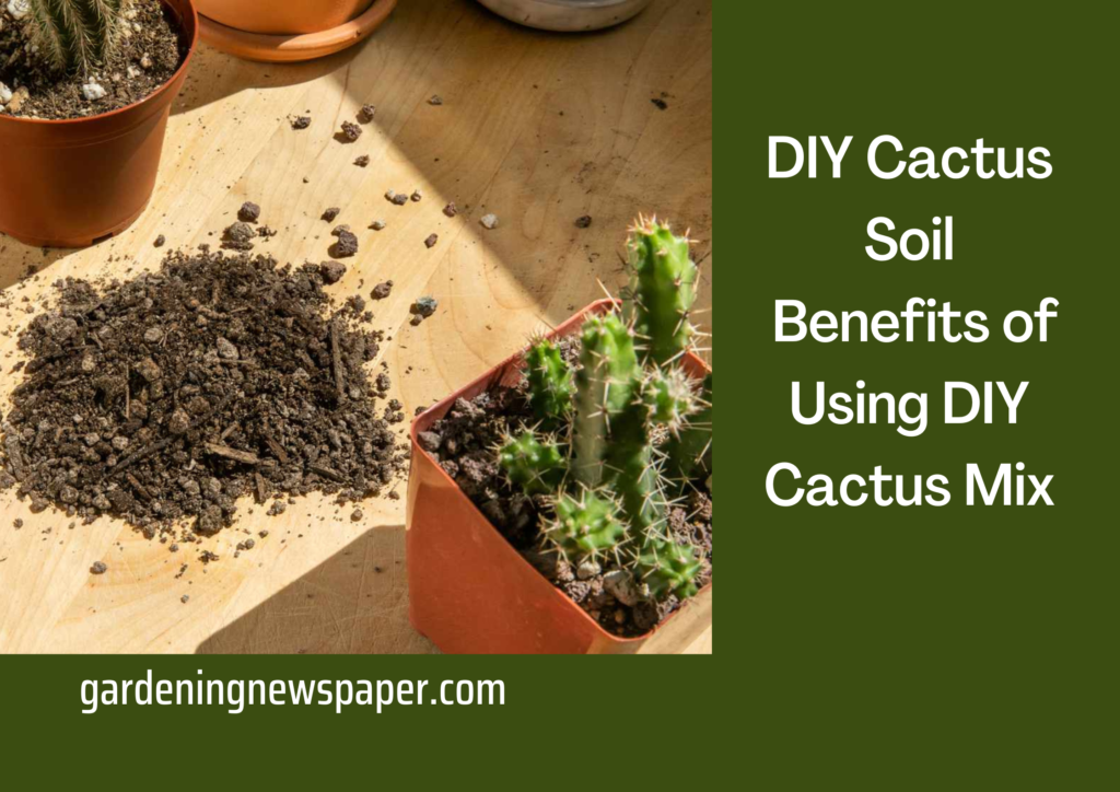 DIY Cactus Soil - Benefits of Using DIY Cactus Mix